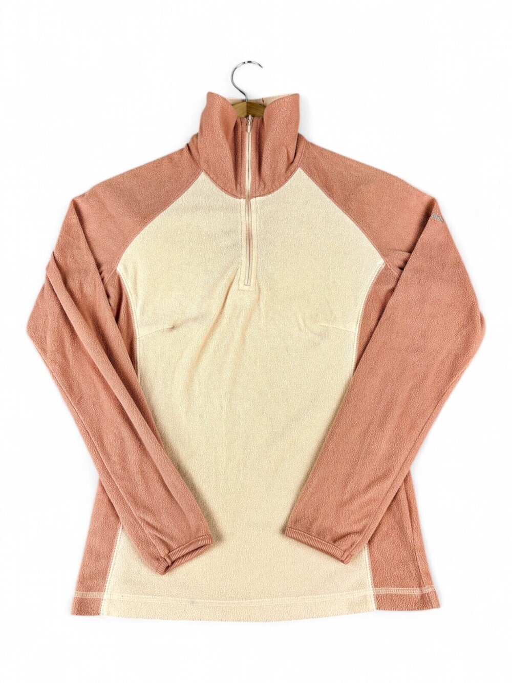 Columbia Women's Quarter-Zip Color-Block Sweater XS